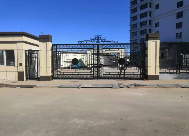 哈尔滨铁艺大门施工